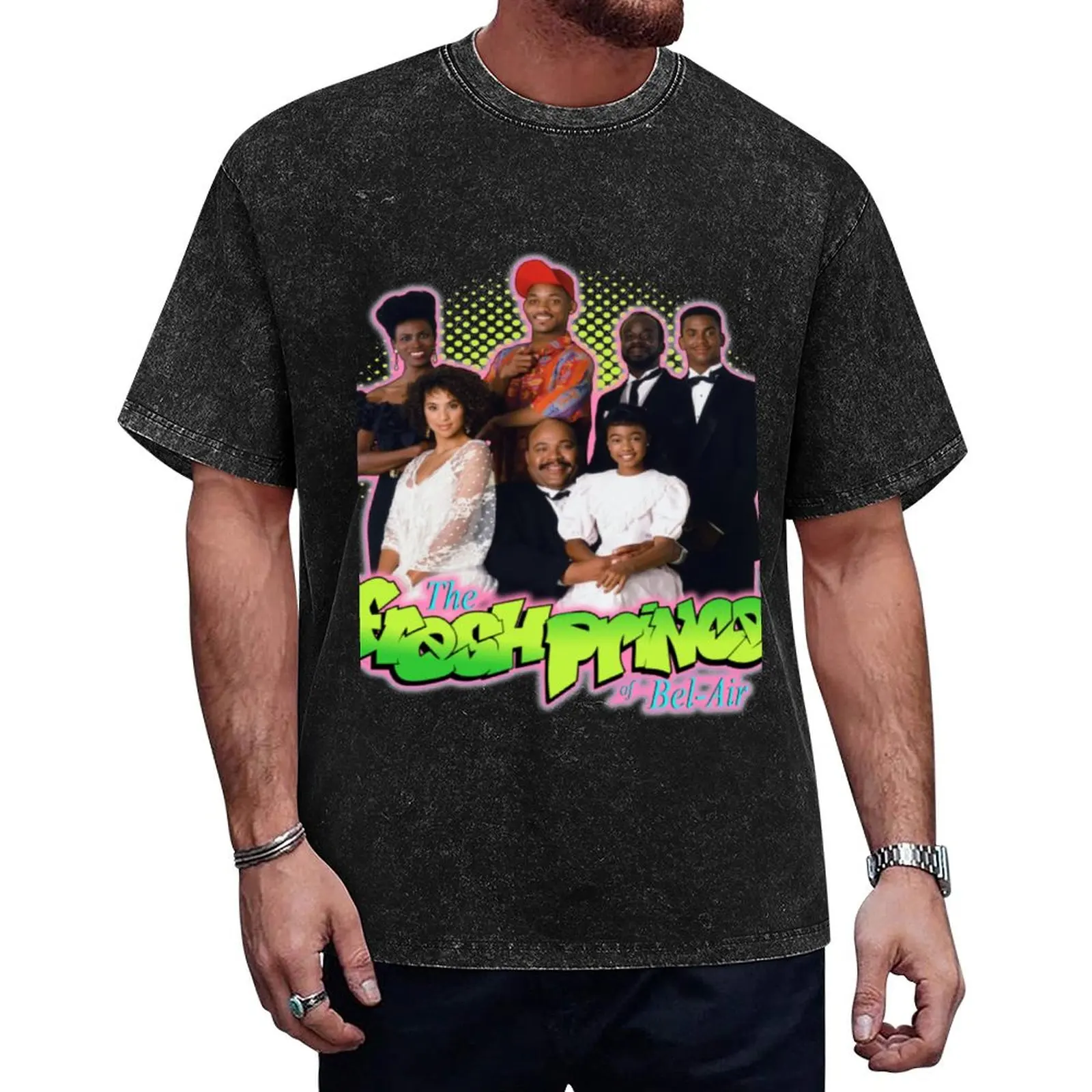 

Fresh Prince Of Bel Air T-ShirtFresh Prince Of Bel air family time T-Shirt boys whites tops anime shirts men
