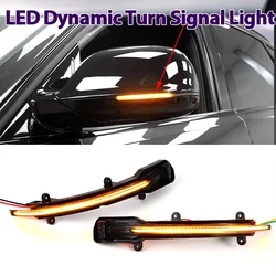 2x Dynamic Blinker LED Turn Signal Light Indicator Side Mirror Lamp For Audi Q5 SQ5 8R 2008-17, Q7 SQ7 4L facelift 2010-2015