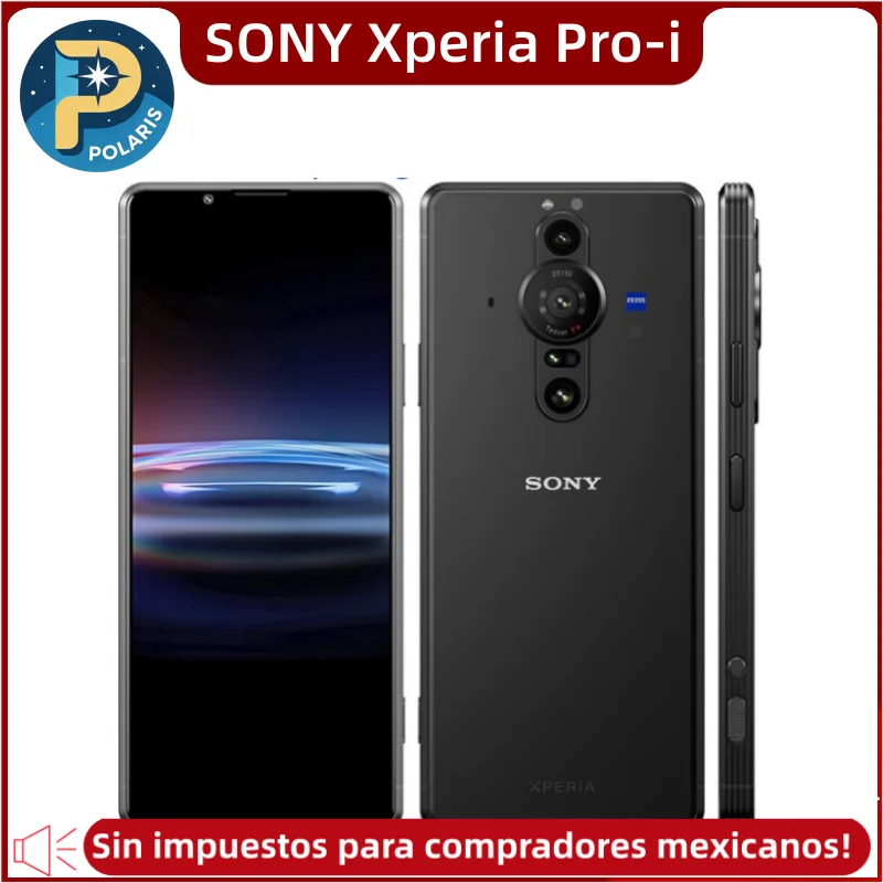 Sony Xperia Pro I Pro-I 12GB RAM 512GB ROM SIMes físicos duales XQ-BE72 Versión global Teléfono celular 5G desbloqueado Sin impuestos para compradores mexicanos