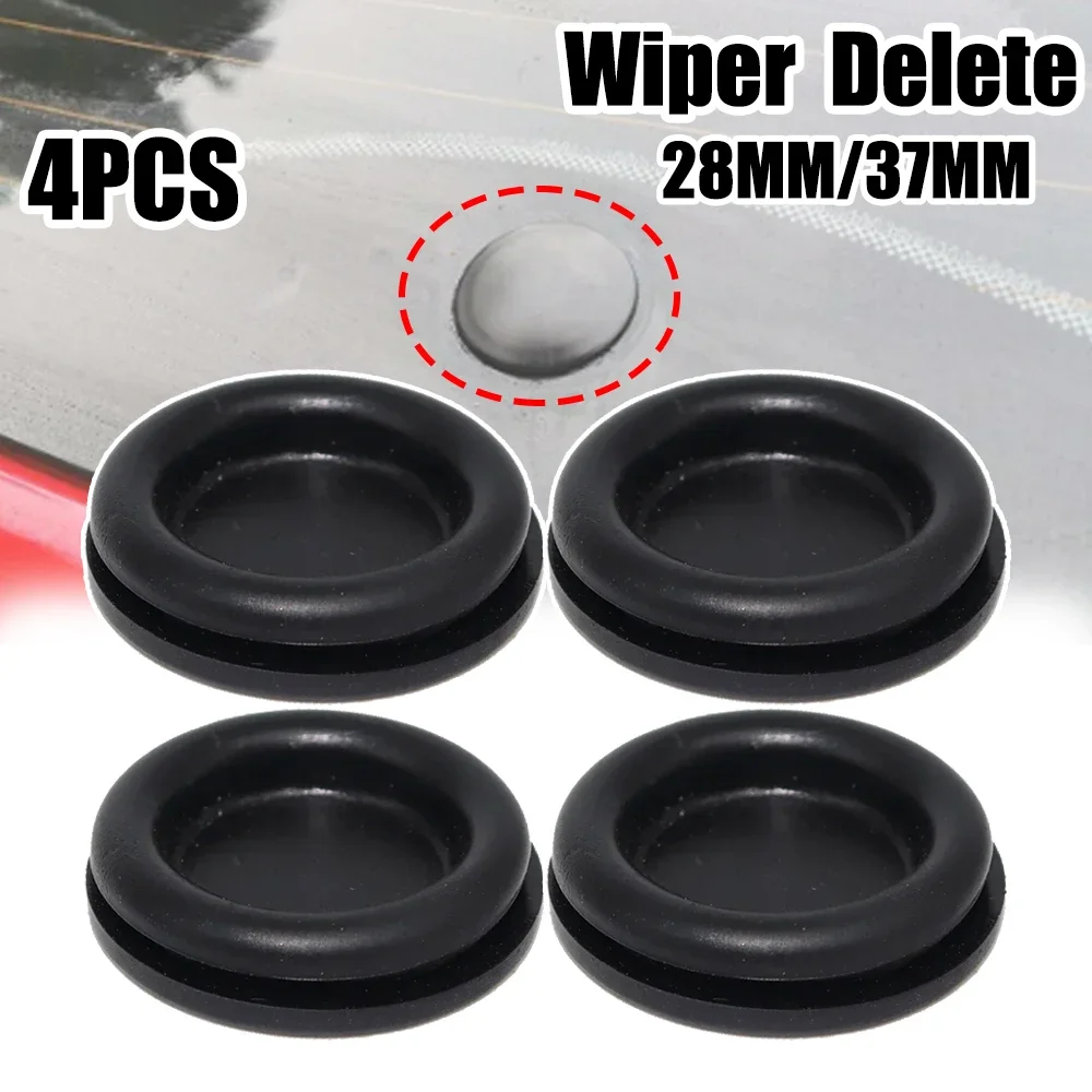 

28MM 37MM Car Rear Windshield Wiper Arm Delete Bung Grommet Blade Rubber Plug Waterproof Block Off Tailgate For BMW 3 SERIES E36