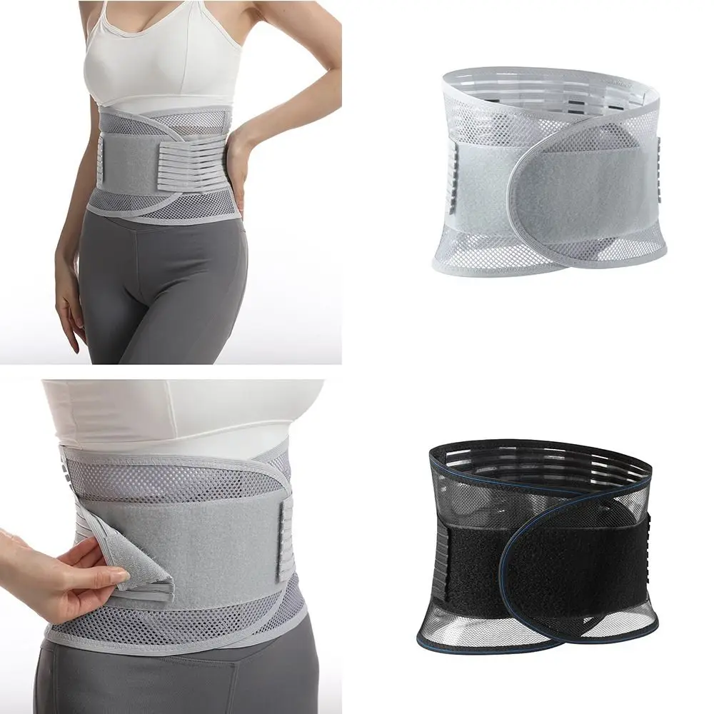 Модный дышащий пояс для тренировки талии, компрессионный регулируемый корсет для тренировки талии, корсет для спины, высокоэластичный поясничный пояс для фитнеса