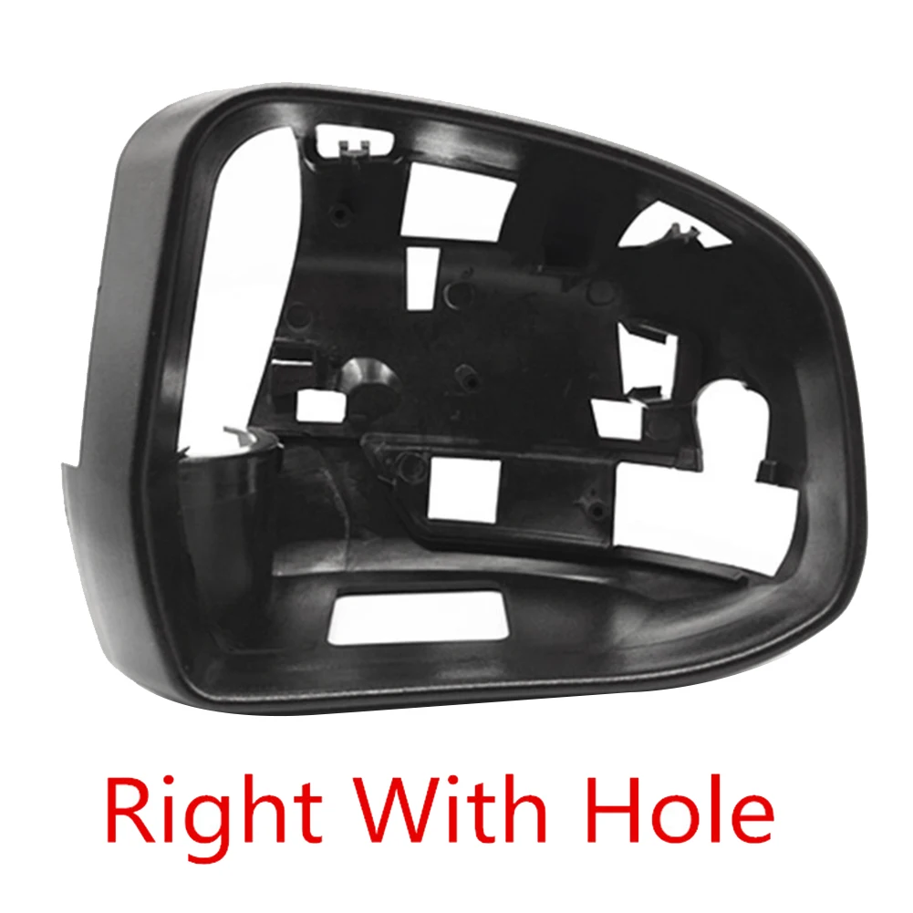 Side Wing Mirror Frame Holder for Ford Focus MK3 MK2 2008 2018 Outer Gl  Surround Housing Trim Replace Right with Hole