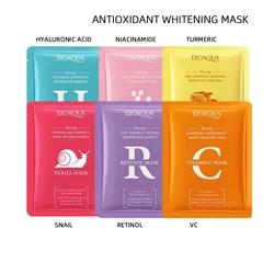 Hyaluronic acid VC Antioxidant Niacinamide Whitening Beauty Mask Facial Mask For Skin Rejuvenation Care Hydrating Moisturizing