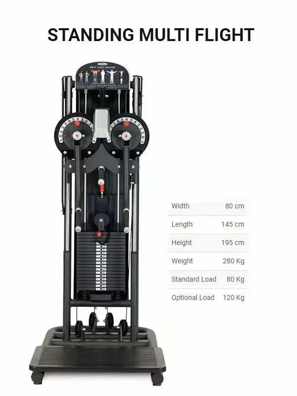 Pin Load Selection Machine, 2022 Multi Functional Gym Standing Multi Flight Pin Load Selection Machines