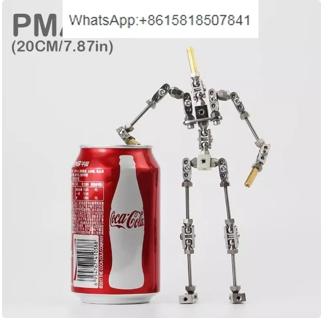 

PMA-20 20cm Upgraded Ready-to-assemble high quality stainless steel animation armature puppet for Stop Motion Character