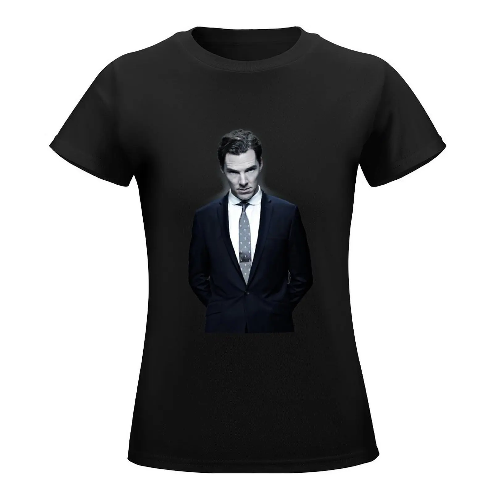 Benedict Cumberbatch T-Shirt funny oversized summer top spring clothes Women 2024