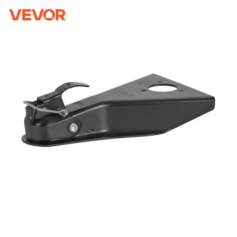 VEVOR 8000 lbs A-Frame Trailer Coupler Fits 2-Inch Hitch Ball Size Channel RV Parts Camper Accessories for Towing Station Trucks