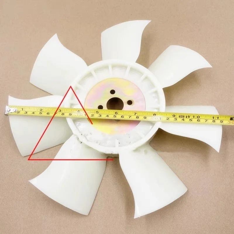 Excavator Volvo EC18D/18E/18-3 Fan blade D0.9A engine fan blade Cooling water tank Fan blade