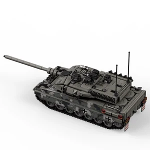 第二次世界大戦ww2陸軍軍兵士swat leopard 2a7メインバトルタンクアセンブルビルディングブロックレンガの子供のおもちゃの贈り物 8ベストセールスLEGOスターウォーズクローンミニフィギュア-5