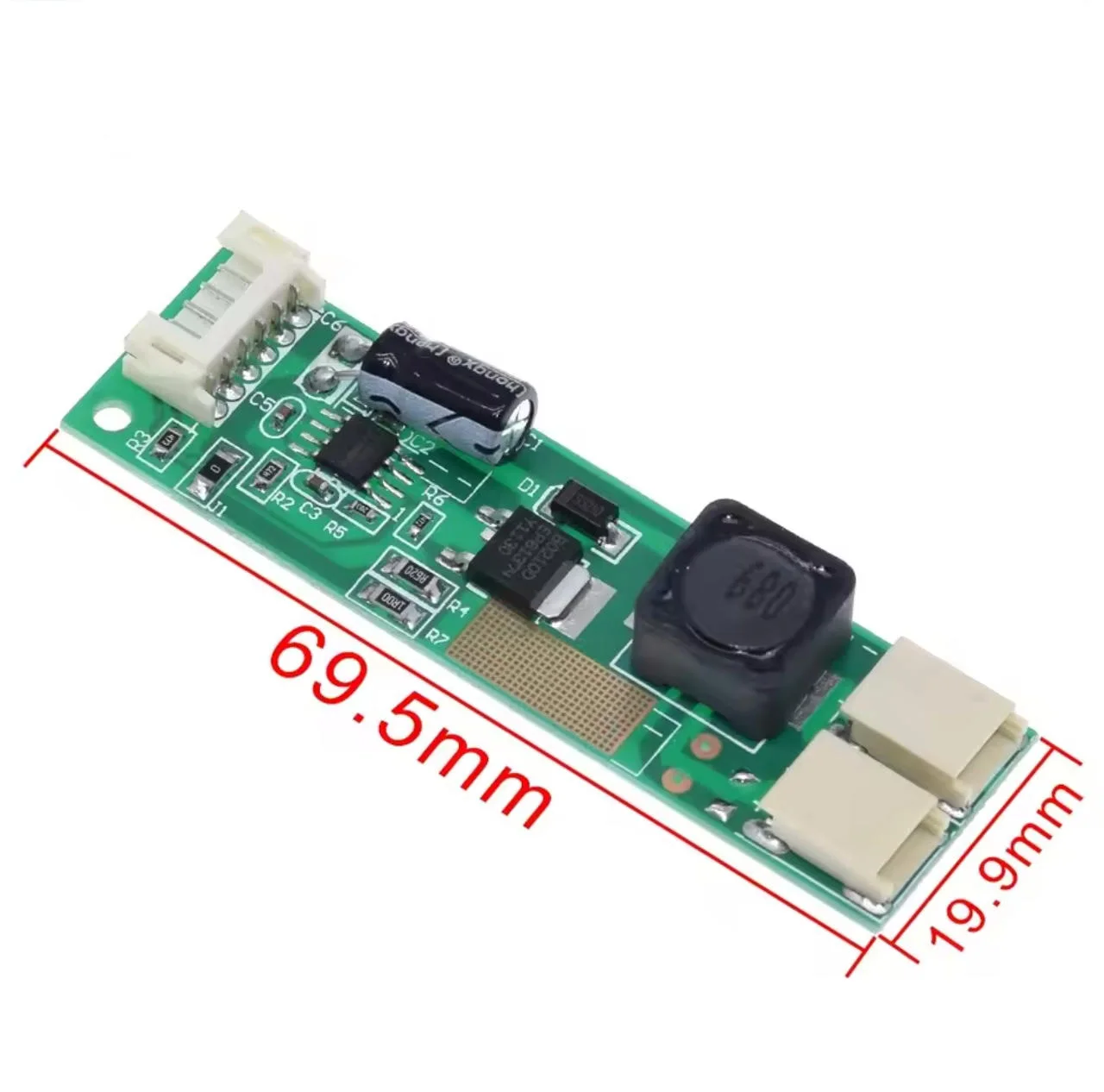High Voltage Converter CA-155 LED Constant Current Board LED Current Source Power Supply Driver Light Adjustment 10-30V To 9.6V