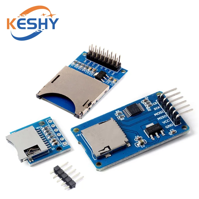 Micro SD Storage Expansion Board Micro SD TF Card Memory Shield Module SPI For Arduino