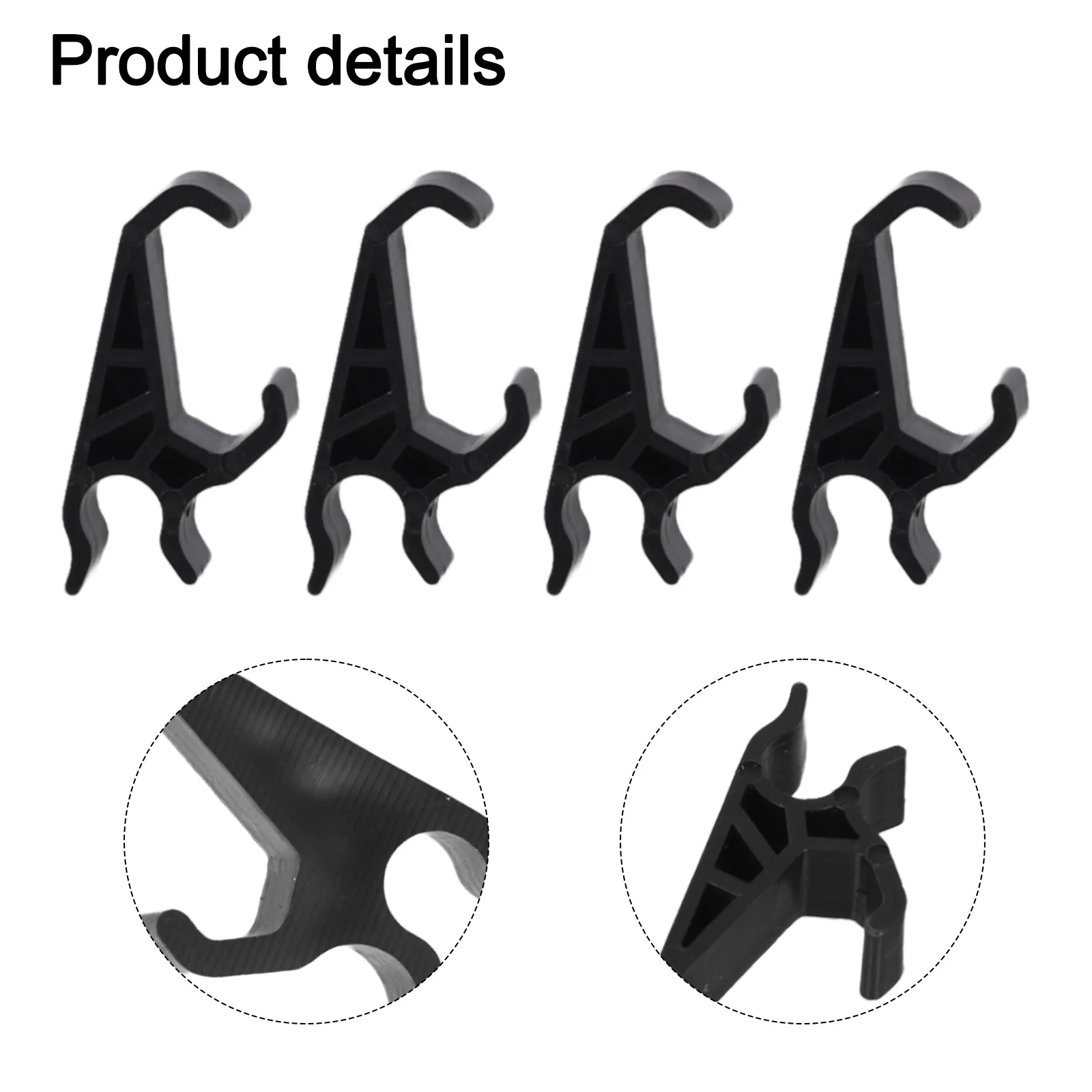 Easy Installation Plastic Clamps Outdoor Use Functional Over Time Multiple Applications Premium Plastic Material For MX4