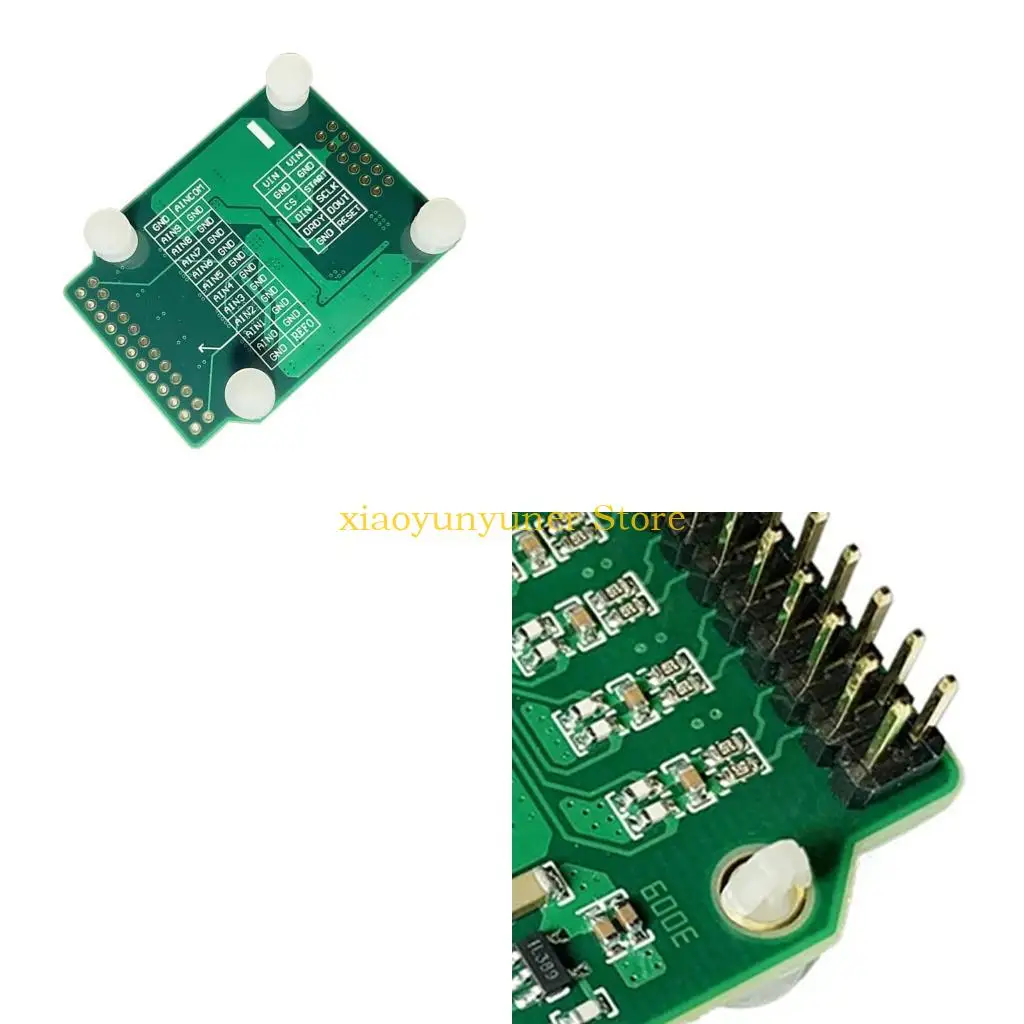 P9JB Development Board for ADS1263 Signal Reading with Single Port Link, 2.7V to 5.5V Input, and 52.95mm/2.08inch by