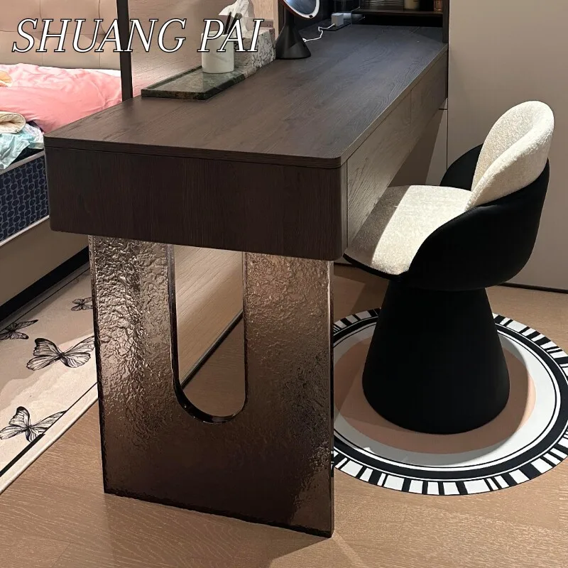 Acrylic table legs suspended dining t foot bracket