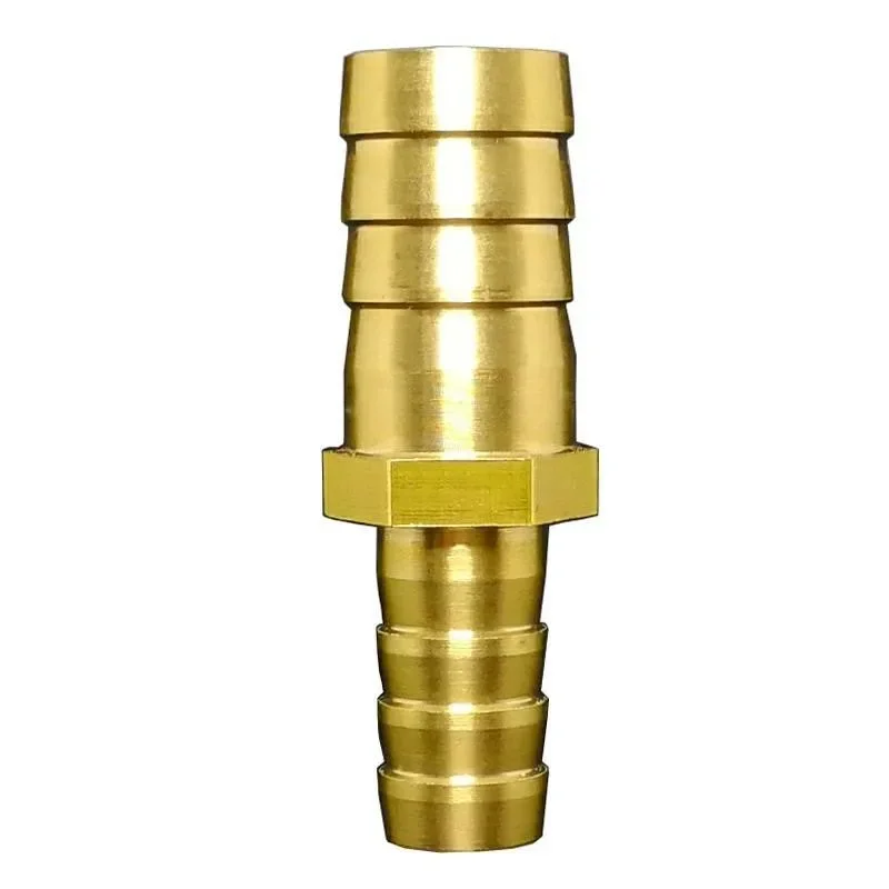 4mm 5mm 6mm 8mm 10mm 12mm 14mm 16mm 18mm 20mm 2 Way Straight Hose Barb Brass  Pipe Fitting Reducer Coupler Connector