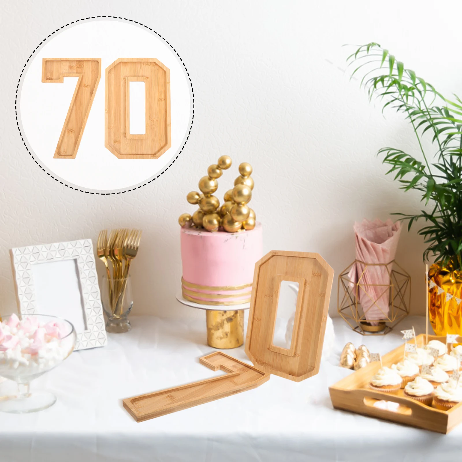 

Wooden Serving For Food Storage Multi-Function Snack Plate Wood Fruit Household Dessert Container Kitchen Storage Tray