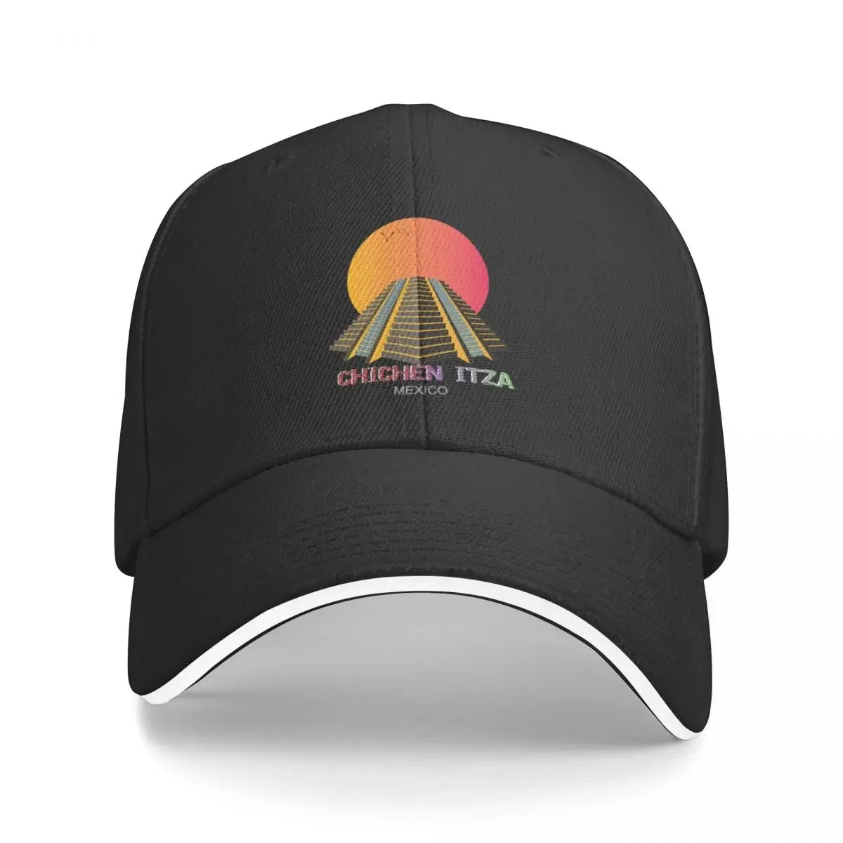 

Chichen-Itza - Maya Ruins- Mexico Baseball Cap Golf New In Hat Boy Child Women's