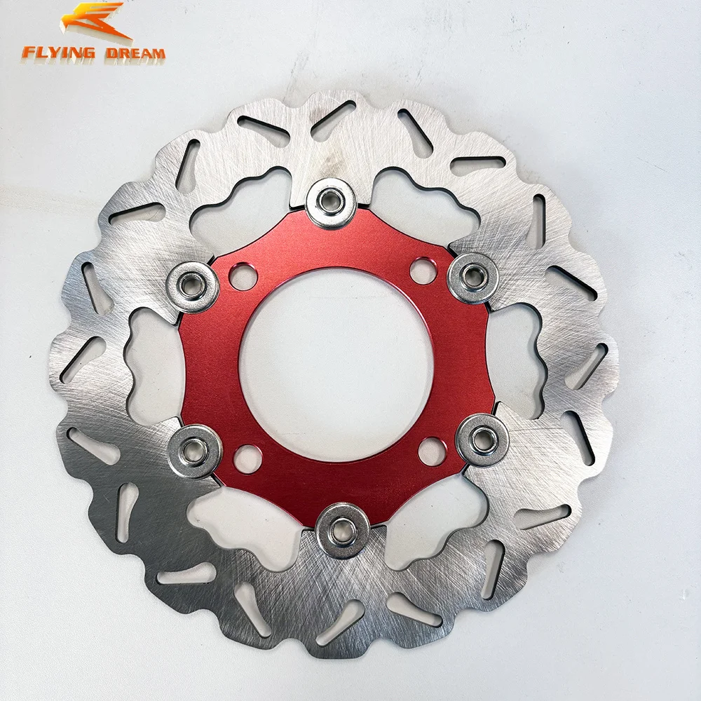 Motorcycle 220 240MM Brake Discs Front Rear Floating Aluminum Alloy Rotors For Honda Yamaha Cygnus-X Scooter Aerox BWS Dirt bike