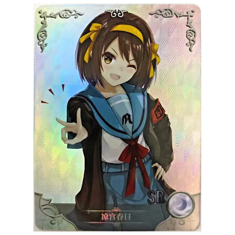 애니메이션 여신 이야기 희귀 SR Collectible Card Charlotte Dunois Dobrynya 하루노 사쿠라 Amiya Clarisse 장난감 소년 생일 선물