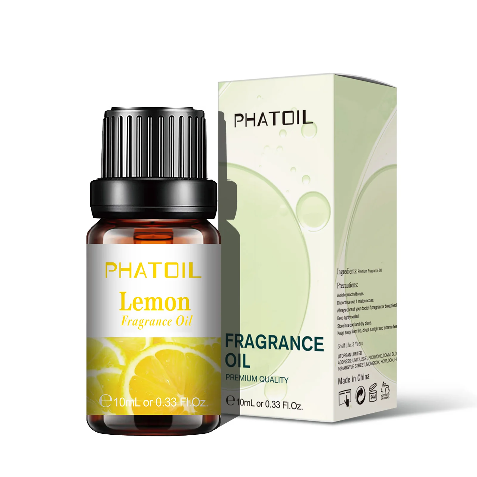 PHATOIL Huile parfumée aux fruits 10 ml pour parfum DIY, humidificateur, diffuseur - Huiles aromatiq