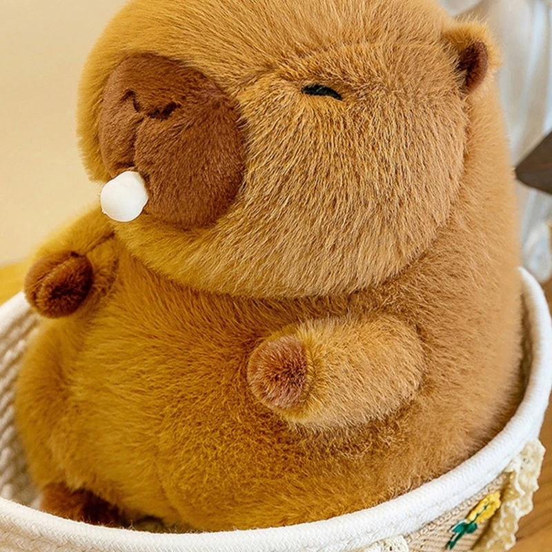 Poupée mignonne en peluche, Capybara à bulles, pour les tout-petits, les filles les adolescents, D5QF