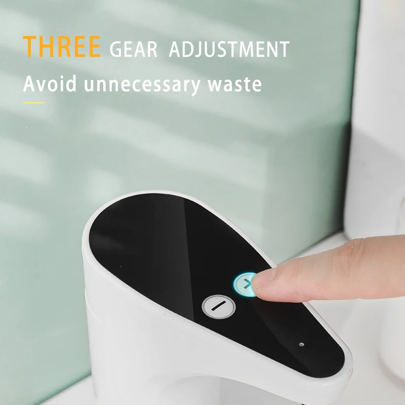 Automatic Foam Soap Dispenser Non-Contact Automatic Induction Bathroom Adjustable Large Capacity 430ML Kitchen Accessories