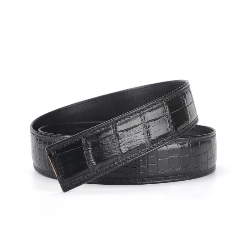 Men Business Fashion Tendência No Lap Buckle Belt Clássicos das Mulheres Couro Genuíno Casual Girth Alta Qualidade Versátil Cintos de Luxo