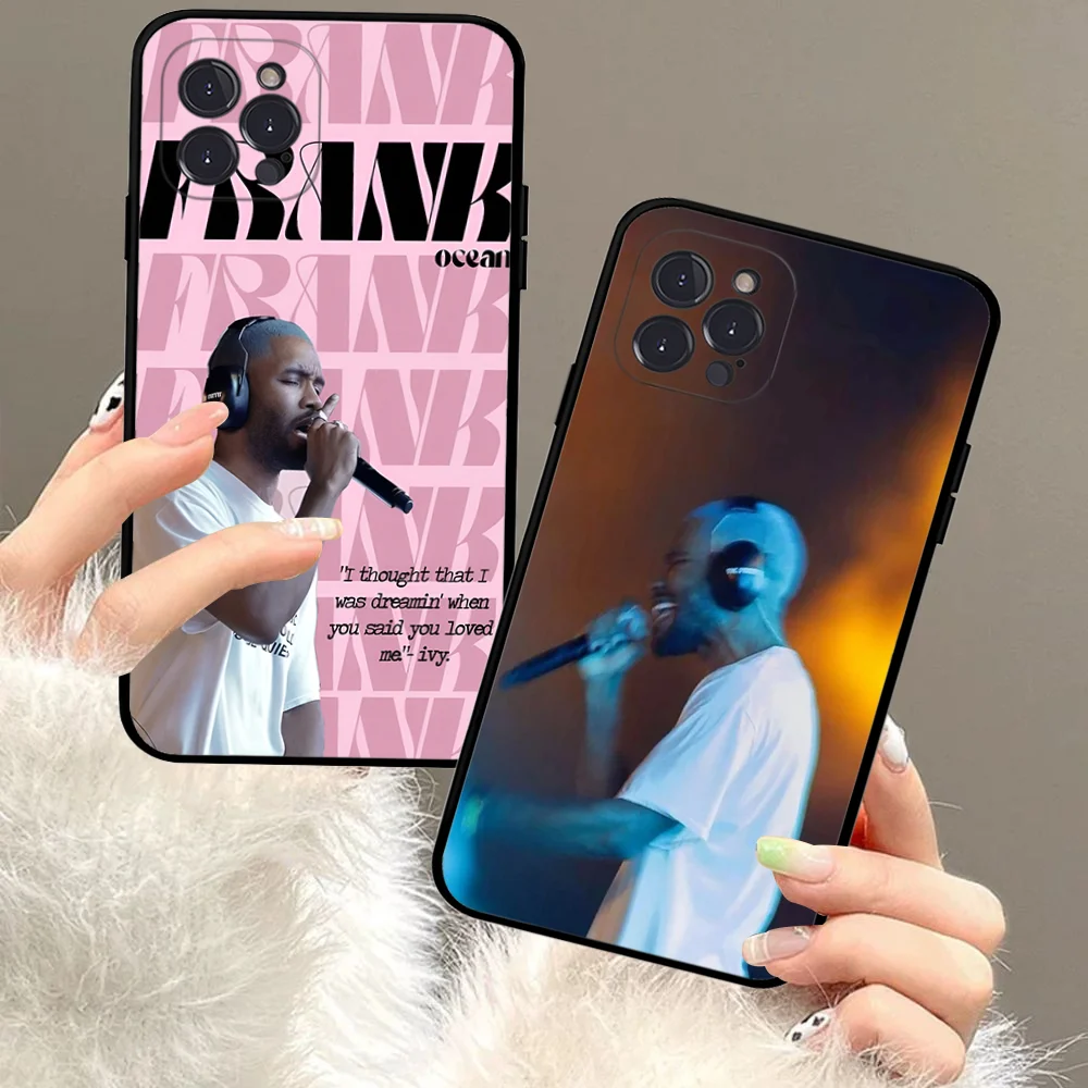 Singer F-Frank B-Blond O-Oceans Phone Case For IPhone 16 15 14 11 12 13 Mini Pro XS Max Cover 6 7 8 Plus X Funda Shell