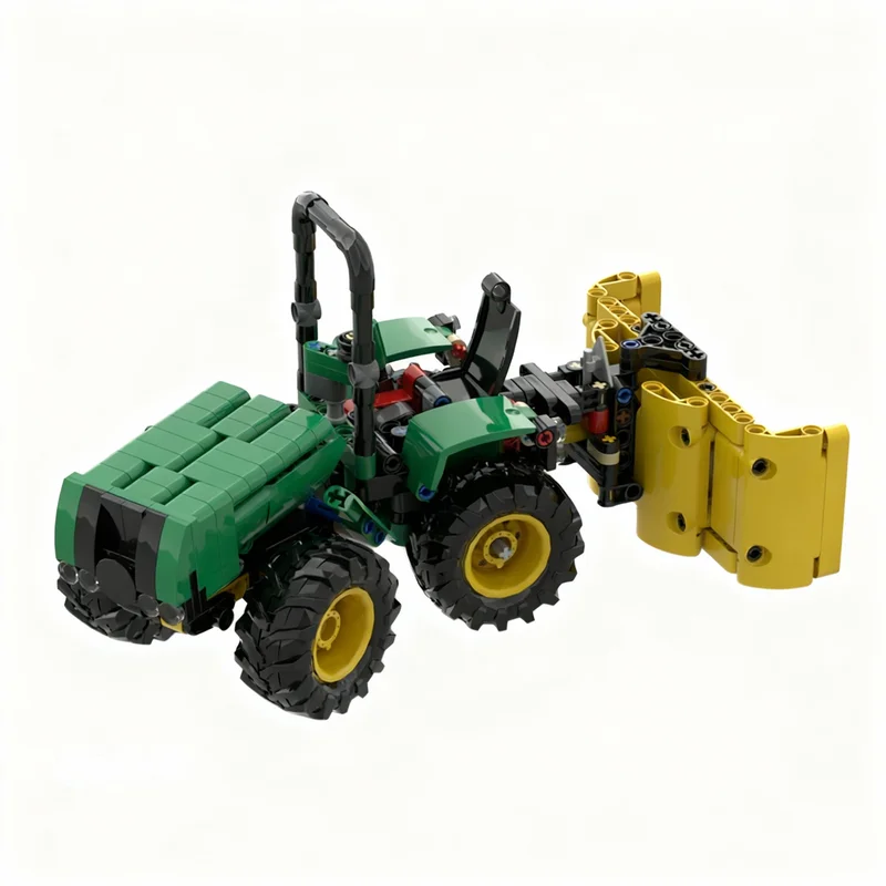 

337pcs MOC Articulated Tractor Silage Blade Technical Model Building Blocks Construction Toy Christmas Gifts DIY Creative Idea