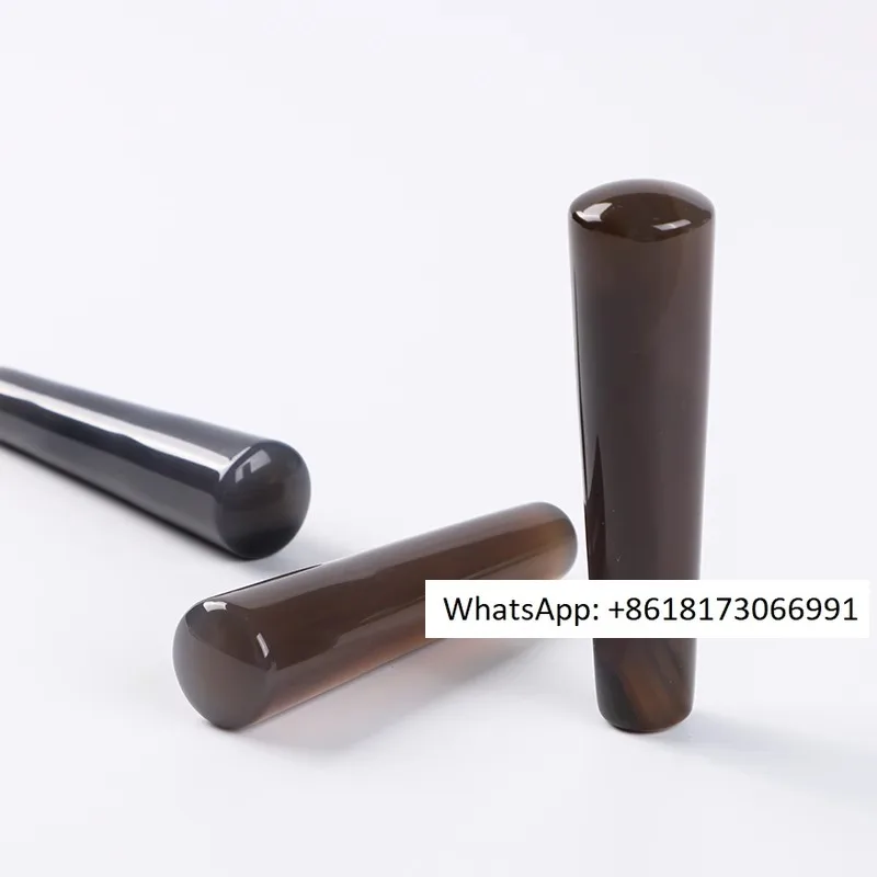 

Agate mortar laboratory imported high-quality wear-resistant agate mortar rod 80mm, 100mm, 120mm mortar pestle 1PC