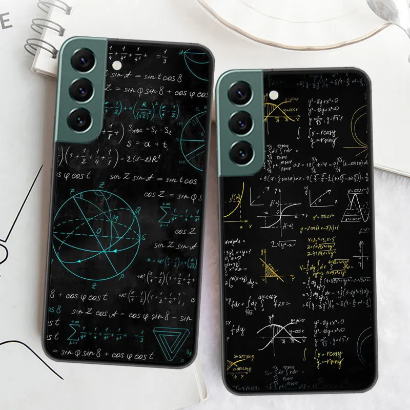 Physics Chemical Mathematics Phone Case For Samsung A16 A26 A36 A56 Galaxy A02S A12 A52S A13 A23 A33 A53 A54 A34 A24 A14 A22 A32 image 2