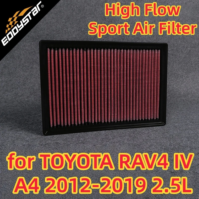 

Спортивный воздушный фильтр с высоким расходом для TOYOTA RAV4 IV A4 2012-2019 2,5 л ASA44 4WD моющиеся гоночные впускные фильтры