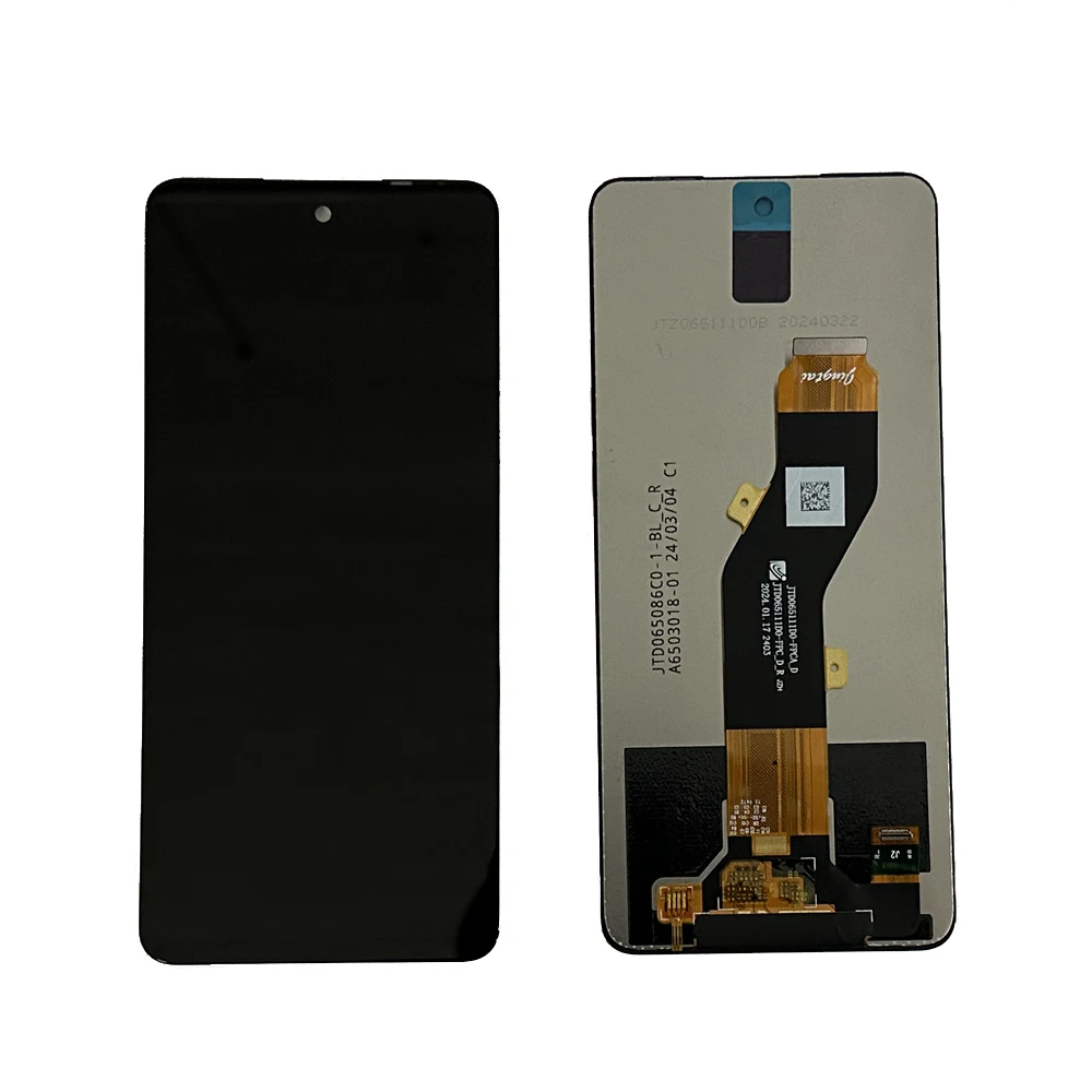 6.6 Inch Black For ZTE Axon 60 Lite LCD DIsplay Touch Screen Digitizer Panel Assembly Replacement Parts For ZTE V60 Design LCD