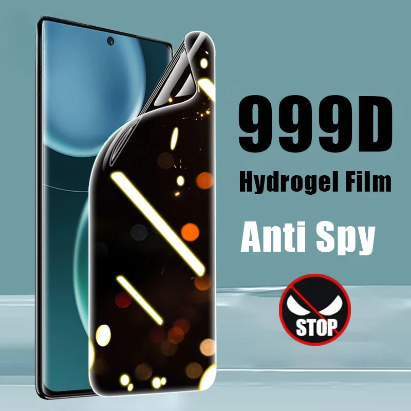 Anti Spy Hydrogel Film For Honor Magic 7 6 5 4 3 Ultimate Privacy Screen Protector Honor 200 100  90 70 60 50 Pro Plus Not Glass