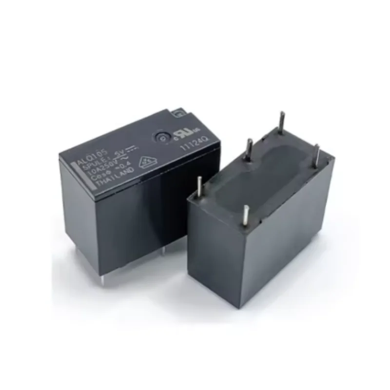 10PCS/Lot 100% New ALQ105 ALQ112 ALQ124 DIP-5 Original Universal Power Relay 10A