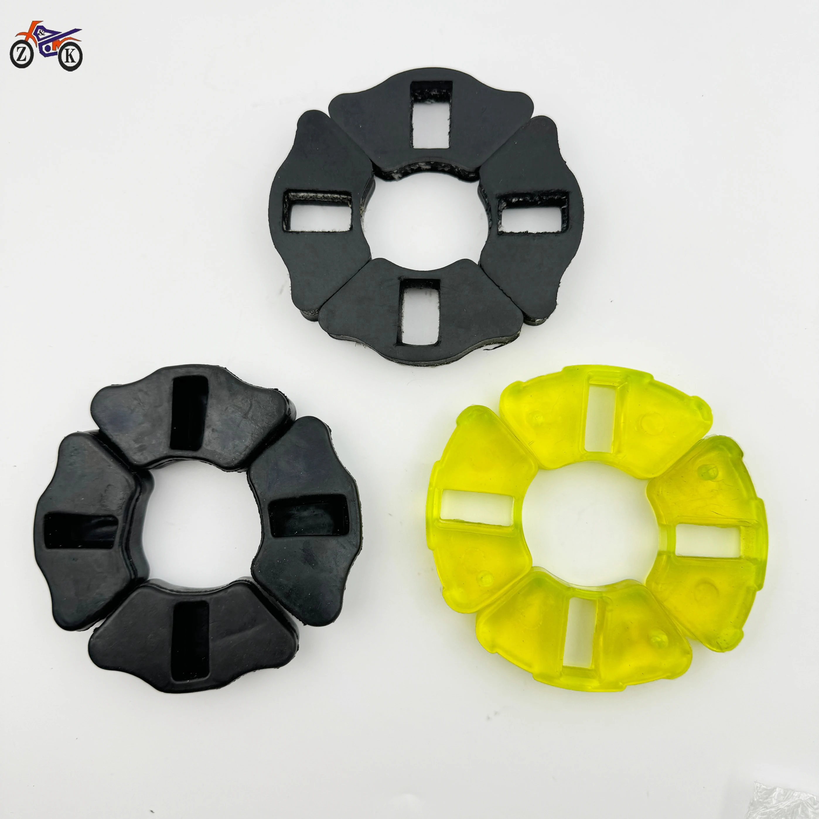 4pcs high quality durable quality motorcycle sprocket hub and wheel bushing rear rubber buffer JH70 DY100 CD110