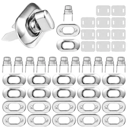 지갑 잠금 래치 잠금 장치, DIY 공예 가방 회전 걸쇠, 가방 패스너 핸드백용