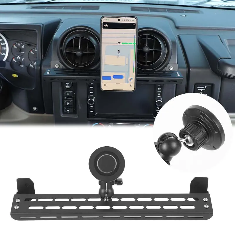 

Кронштейн-держатель для телефона Suetlcoity для Hummer H2 03-07, многофункциональный, для внедорожников, на приборную панель, автомобильные аксессуары