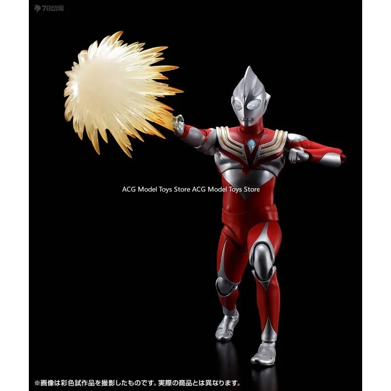 In Stock Original Bandai S.H.Figuarts SHF RB Tokusatsu Ultraman Tiga  Powerful type Action Figure Toys Collection Model Gift