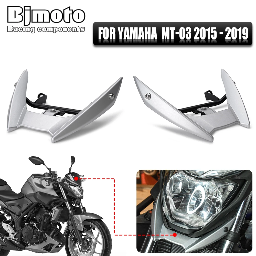 

Headlight Headlamp Fairing Beak Nose Cone For Yamaha MT-03 MT 03 MT03 2015 2016 2017 2018 2019 2020