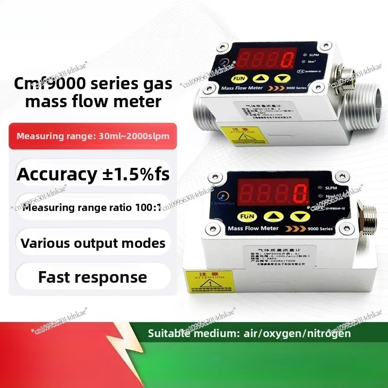 

Digital Gas Mass Flowmeter CMF9008 Industrial Grade Gas Flowmeter Wide Range and High Accuracy