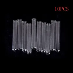 10Pcs 15*100 mm Glass Blowing Tubes 4 Inch Long Thick Wall Test Tube