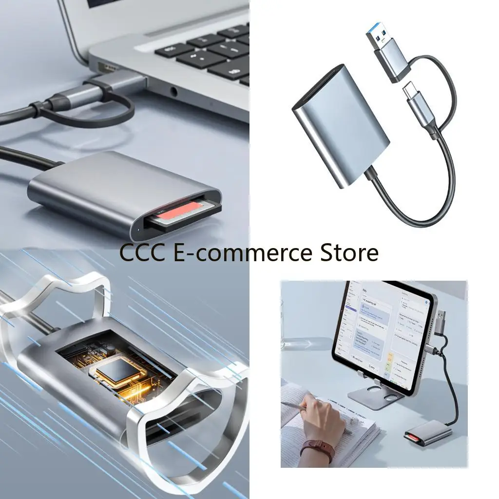 

Fast speed XQD Card Reader USB3.0 Type C For G M Series Data Transfer 5Gbps R58A