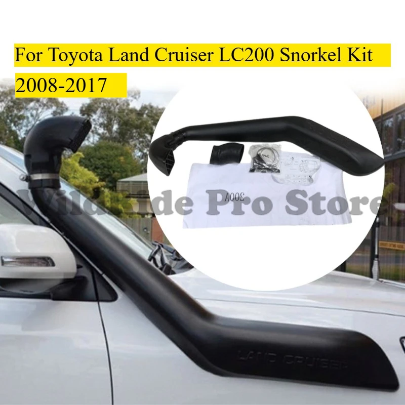 

For Toyota Land Cruiser LC200 2008-2017 Snorkel Kit Waterproof Air Intake Pipe Off-Road 4x4 Wading
