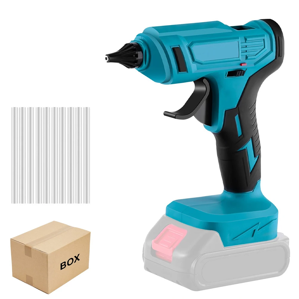 

Electric Hot Melt Glue Gun Portable Rechargeable Handheld Hot Melt Glue Gun Household DIY Repair Tool for Makita 18V Battery New