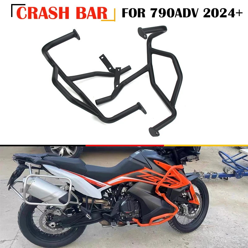

Fit For 790ADV 890ADV 2024-2026 890 Adventure 2025 Motorcycle Anti Collision Bar Frame Protection Bumper Protector Accessories