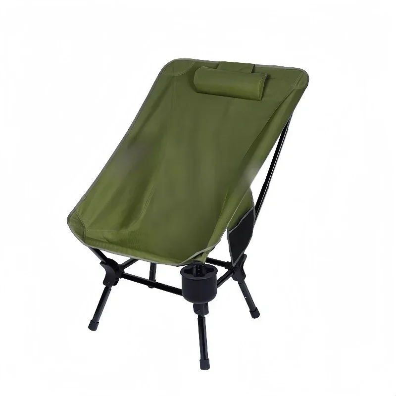 

Лунный стул для кемпинга на открытом воздухе, портативный складной стул из утолщенного алюминиевого сплава, оборудование для кемпинга, стул для кемпинга и рыбалки