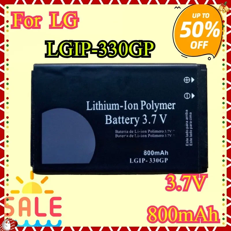 New High Quality 800Mah Mobile Phone  LGIP-330GP Replaceable Battery for LG GM210 KF240 KF245 KF300 KF305 KF330 KM380