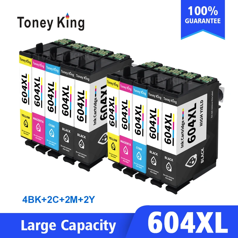 

Чернильный картридж Toney King для Epson T604 E-604 T604XL 604XL