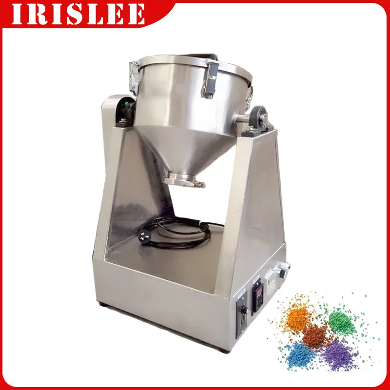 Stainless Steel Flour Food Powder Premix Blender Machine Double Cone Mixer
